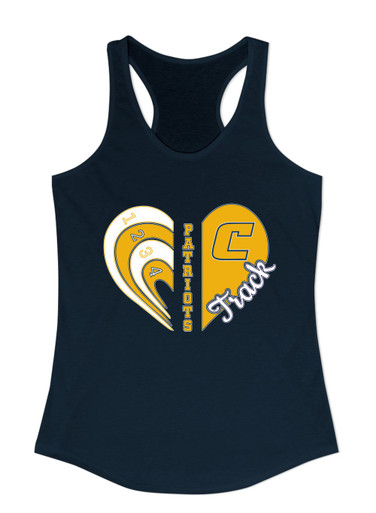 Colonia Patriots Heart Track Women's Tank Top