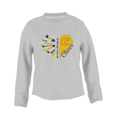 Colonia Patriots Heart Cheer Women's Sweatshirt