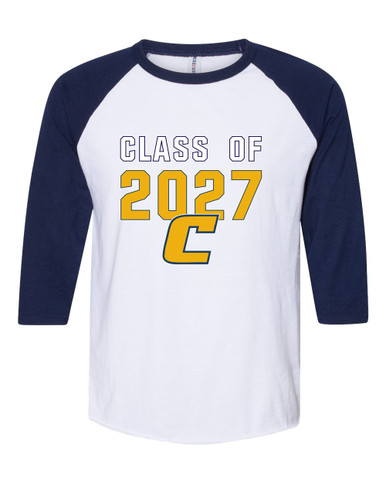Colonia Patriots Class of 2027 Men's Baseball T-Shirt