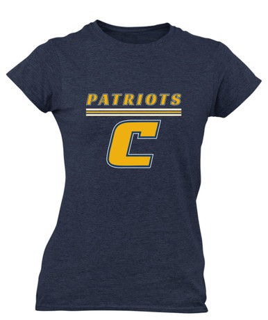 Colonia Patriots Mascot #8 Women's SS T-Shirt
