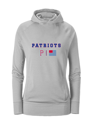 Portsmouth Patriots Team Colors Flag Women's Hoodie