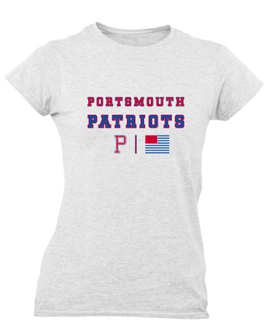 Portsmouth Patriots Spirit Flag Women's SS T-Shirt