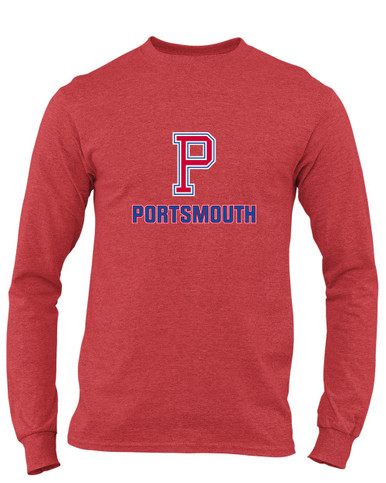 Portsmouth Patriots Mascot #2 Men's LS T-Shirt