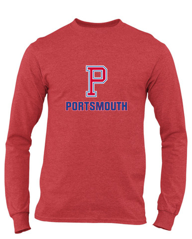 Portsmouth Patriots Mascot #2 Men's Premium LS T-Shirt