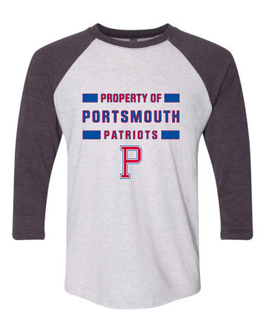 Portsmouth Patriots Property Of Women's Baseball T-Shirt