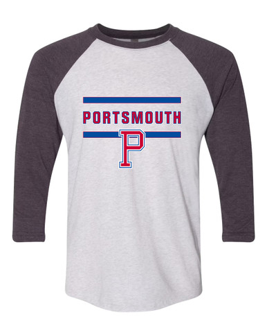 Portsmouth Patriots Mascot #4 Men's Baseball T-Shirt