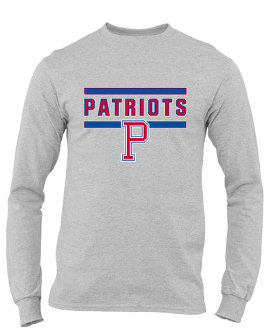 Portsmouth Patriots Mascot #5 Men's Premium LS T-Shirt