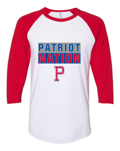 Portsmouth Patriots Nation #1 Women's Baseball T-Shirt