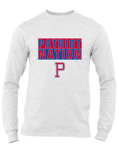 Portsmouth Patriots Nation #1 Men's LS T-Shirt
