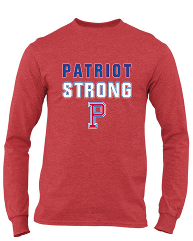Portsmouth Patriots Strong #2 Men's LS T-Shirt