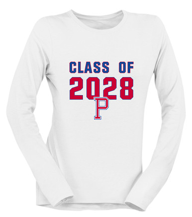 Portsmouth Patriots Class of 2028 Women's LS T-Shirt