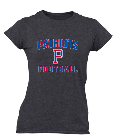 Portsmouth Patriots Football #1 Women's Premium SS T-Shirt