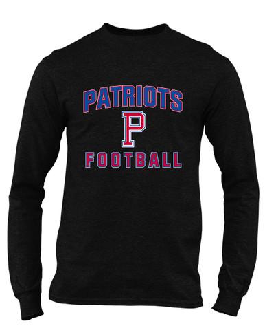 Portsmouth Patriots Football #1 Men's LS T-Shirt