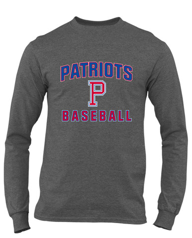 Portsmouth Patriots Baseball #1 Men's Premium LS T-Shirt