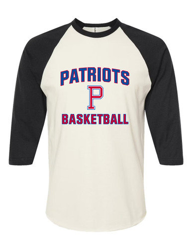 Portsmouth Patriots Basketball #1 Men's Baseball T-Shirt