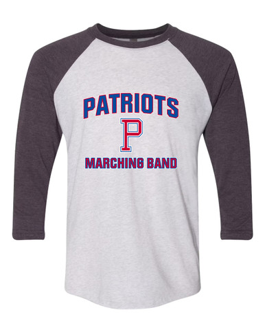 Portsmouth Patriots Marching Band Women's Baseball T-Shirt