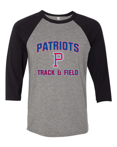 Portsmouth Patriots Track & Field Women's Baseball T-Shirt