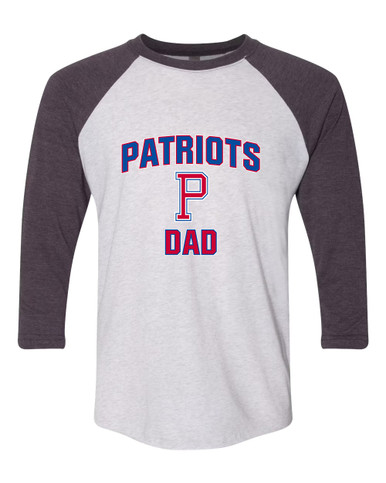 Portsmouth Patriots Dad Men's Baseball T-Shirt
