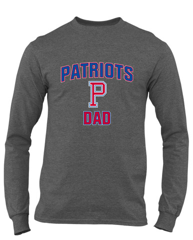 Portsmouth Patriots Dad Men's LS T-Shirt