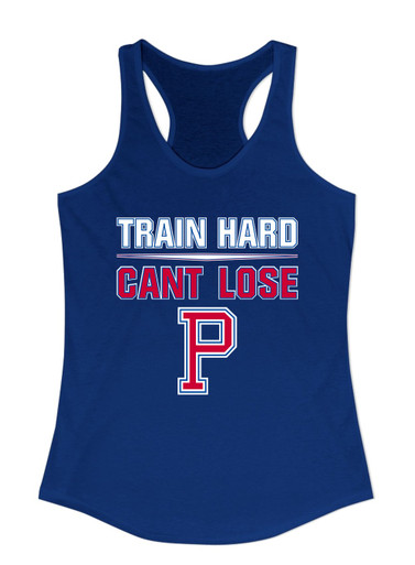 Portsmouth Patriots Train Hard, Can't Lose Women's Tank Top