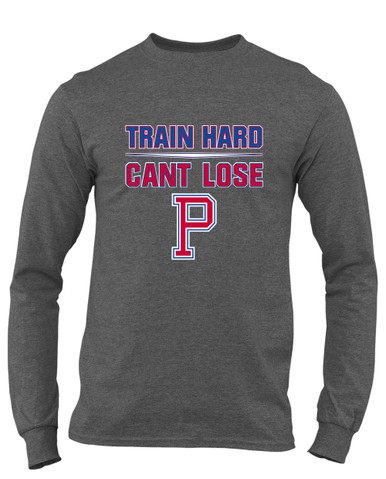 Portsmouth Patriots Train Hard, Can't Lose Men's LS T-Shirt