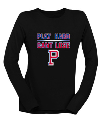 Portsmouth Patriots Play Hard, Can't Lose Women's Premium LS T-Shirt