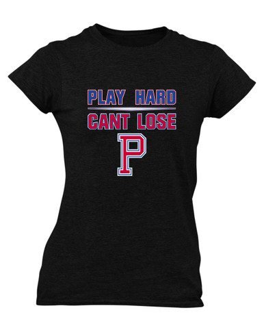Portsmouth Patriots Play Hard, Can't Lose Women's Premium SS T-Shirt