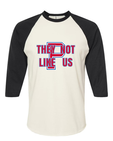 Portsmouth Patriots They Not Like Us #2 Women's Baseball T-Shirt