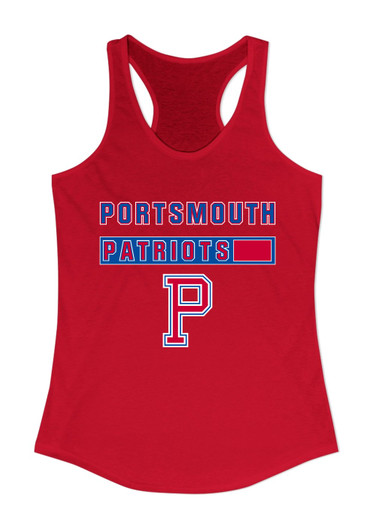 Portsmouth Patriots Mascot #7 Women's Tank Top