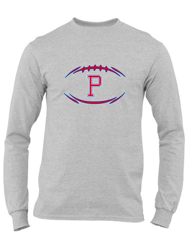 Portsmouth Patriots Football #3 Men's LS T-Shirt