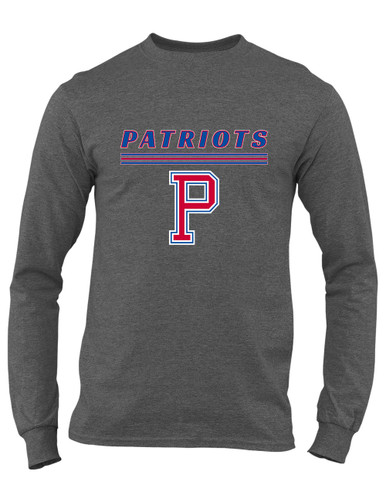 Portsmouth Patriots Mascot #8 Men's Premium LS T-Shirt