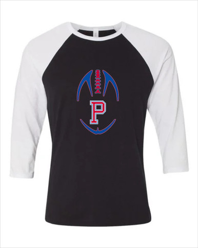 Portsmouth Patriots Football #4 Women's Baseball T-Shirt
