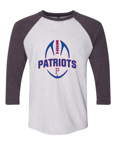 Portsmouth Patriots Football #5 Women's Baseball T-Shirt