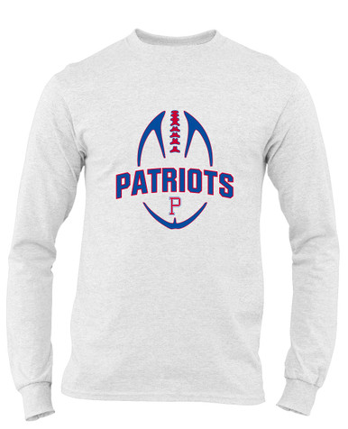 Portsmouth Patriots Football #5 Men's Premium LS T-Shirt