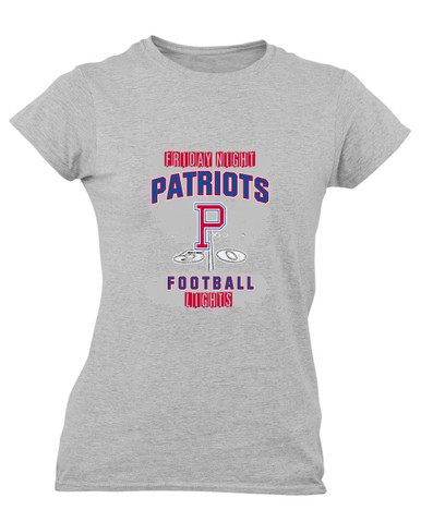 Portsmouth Patriots Football #6 Women's SS T-Shirt