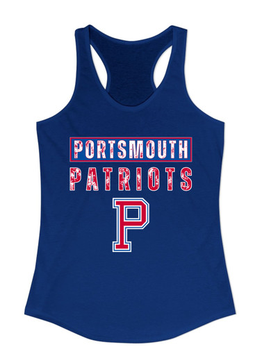 Portsmouth Patriots Mascot #9 Women's Tank Top