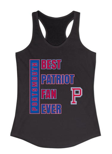 Portsmouth Patriots Best Patriot Fan Women's Tank Top