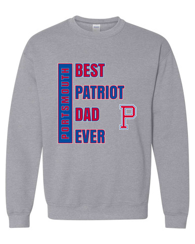 Portsmouth Patriots Best Patriot Dad Men's Sweatshirt