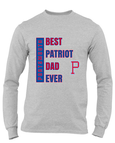 Portsmouth Patriots Best Patriot Dad Men's Premium LS T-Shirt