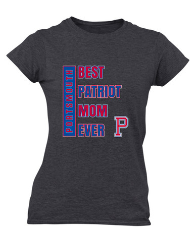 Portsmouth Patriots Best Patriot Mom Women's Premium SS T-Shirt