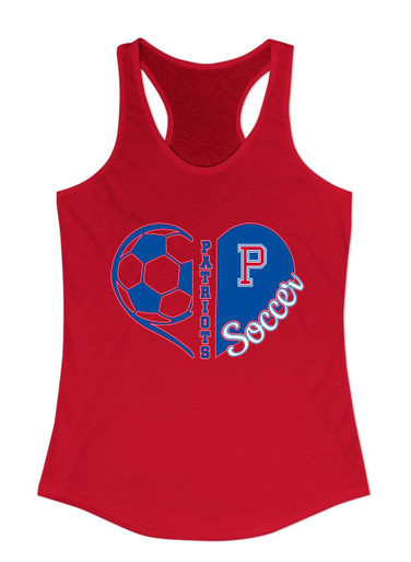 Portsmouth Patriots Heart Soccer Women's Tank Top