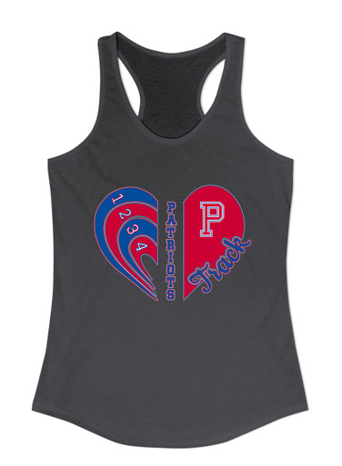 Portsmouth Patriots Heart Track Women's Tank Top