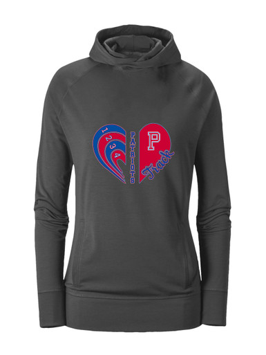 Portsmouth Patriots Heart Track Women's Hoodie