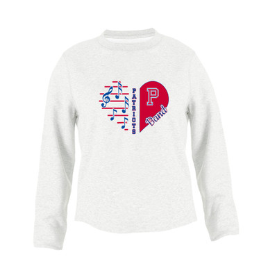 Portsmouth Patriots Heart Band Women's Sweatshirt