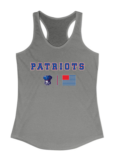 Southwest Patriots Team Colors Flag Women's Tank Top