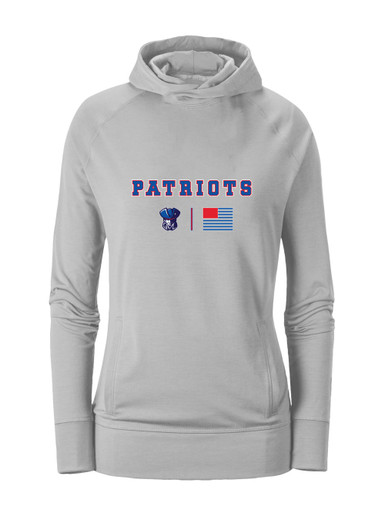 Southwest Patriots Team Colors Flag Women's Hoodie