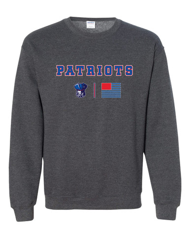 Southwest Patriots Team Colors Flag Men's Sweatshirt