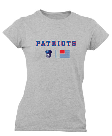 Southwest Patriots Team Colors Flag Women's SS T-Shirt