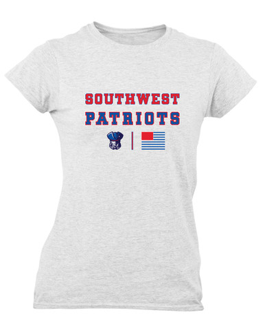 Southwest Patriots Spirit Flag Women's Premium SS T-Shirt