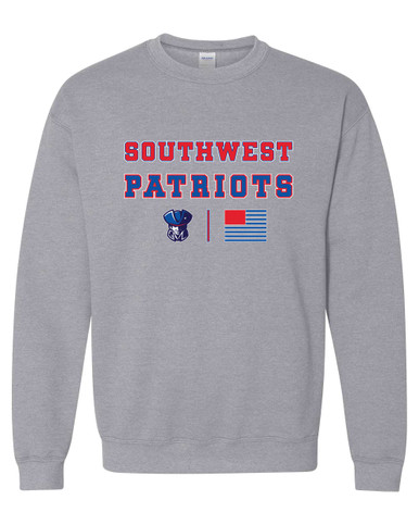 Southwest Patriots Spirit Flag Men's Sweatshirt